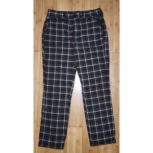 American Eagle Womens Size 4 Plaid Flannel High Rise Skinny Trouser Pants Casual